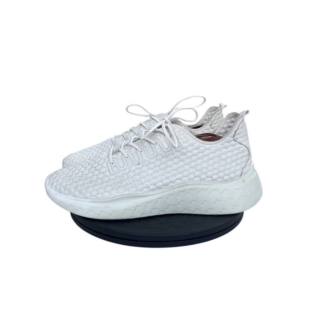 ECCO Women's Therap Textured Casual Cushioned Sneakers Size 9-9.5 White